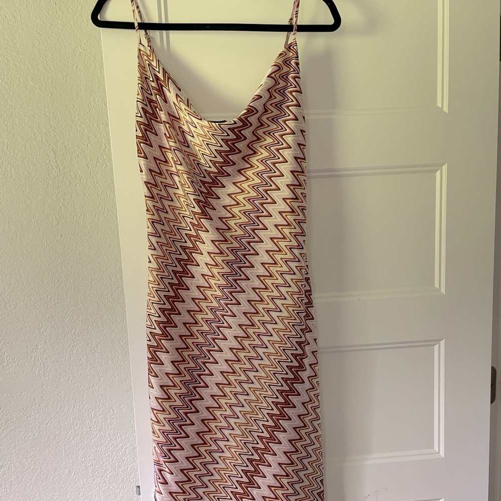 90s silk sundress